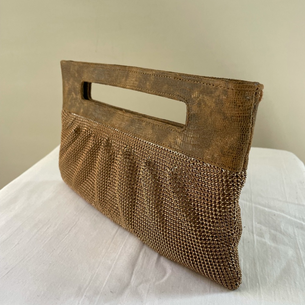 BCBG MAXAZARIA Bronze Clutch.   OBO